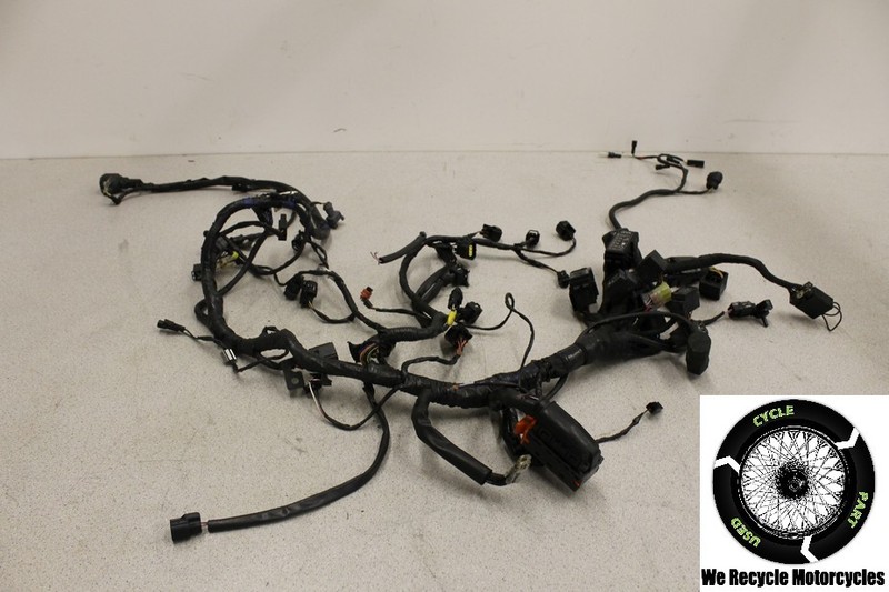 2011 TRIUMPH SPEED TRIPLE 1050 MAIN WIRE HARNESS WIRING LOOM OEM 11