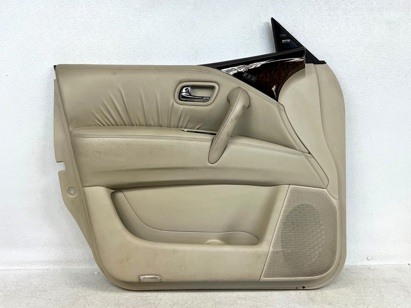 ⭐2011-2012 INFINITI QX56 FRONT LEFT SIDE INTERIOR DOOR TRIM PANEL OEM LOT2670