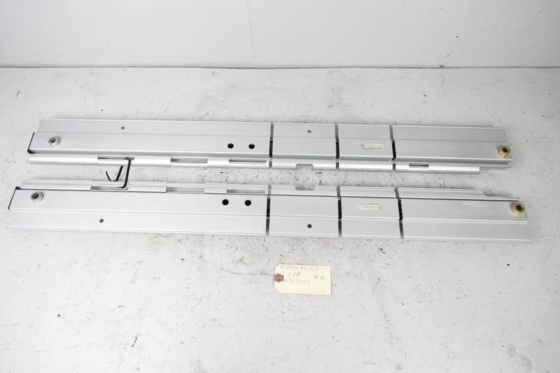 2011-2017 BMW X3 LEFT & RIGHT SIDE TRUNK CARGO LASHING RAIL BRACKET SET OEM
