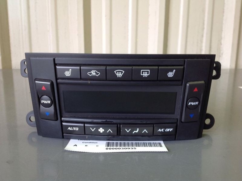 AC Heat Temperature Climate Control Opt KA1 Fits 2003-2006 Cadillac CTS 30342