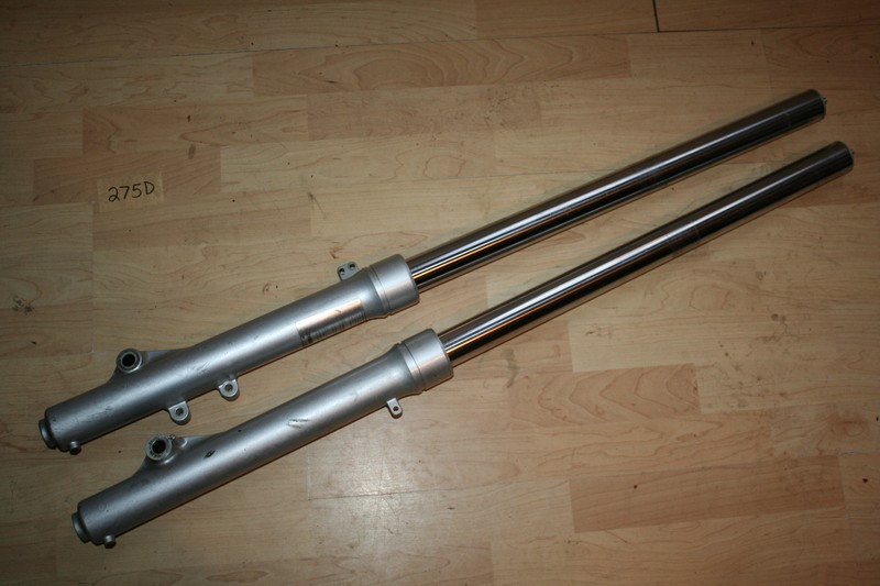 1986 Kawasaki KDX 200 Front Suspension Fork Tubes Shocks Kayaba OEM 86 A