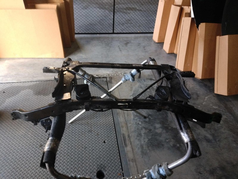 Used Radiator Core Support fits: 2020 Jeep Wrangler VIN X 6th digit JL body Grad