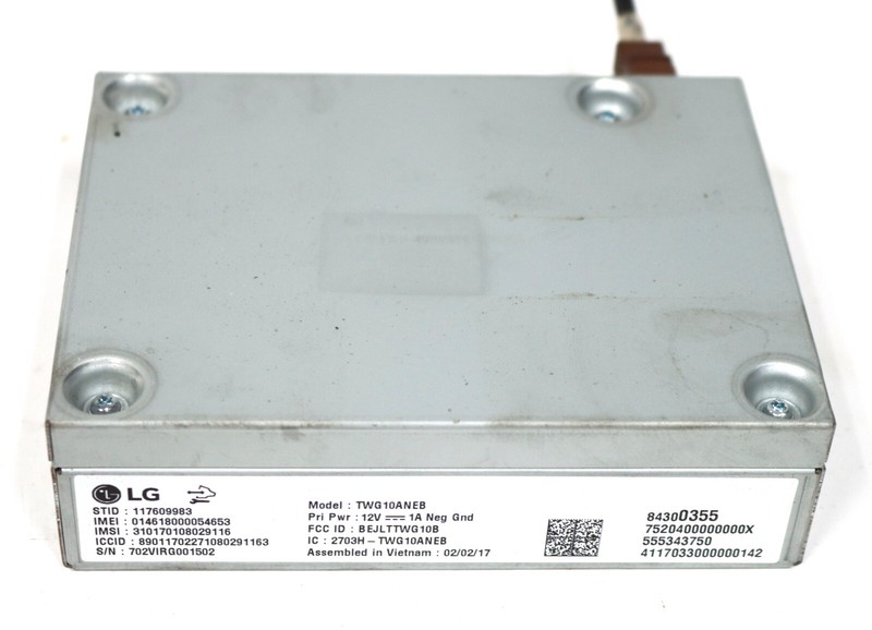 2017 Cadillac CTS-V LG Communication Interface Computer Module OEM GM 84300355