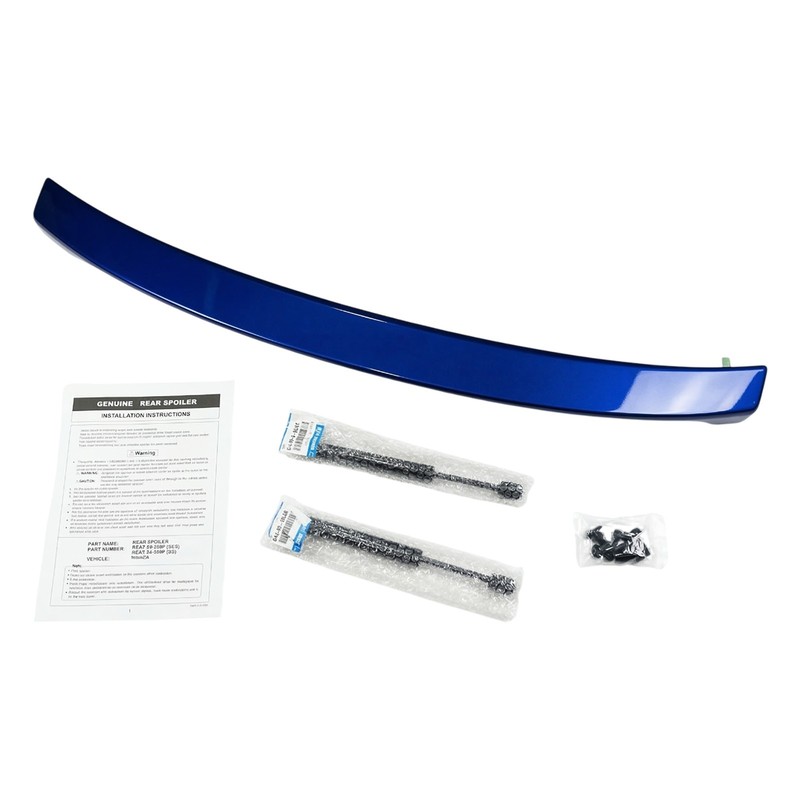 Mazda 3 SEDAN Rear Spoiler Trunk BN8RV4920F96 Paint Aurora Blue NOS OEM Factory