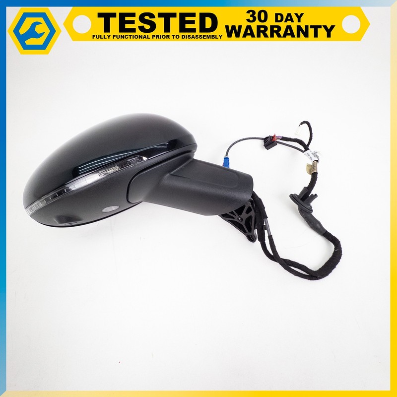 14-24 PORSCHE MACAN RIGHT REAR VIEW DOOR MIRROR W/ BLIND SPOT & CAMERA OEM
