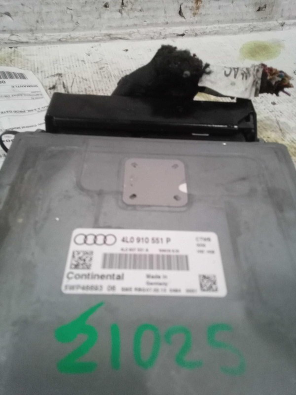 2015 AUDI Q7 Engine Control Module ECM 3.0L OEM 85K Miles Grey 4L0910551Q
