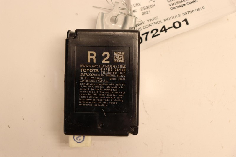 2019-2024 LEXUS ES300H ES350 TPMS TIRE PRESSURE MONITOR MODULE RECEIVER OEM