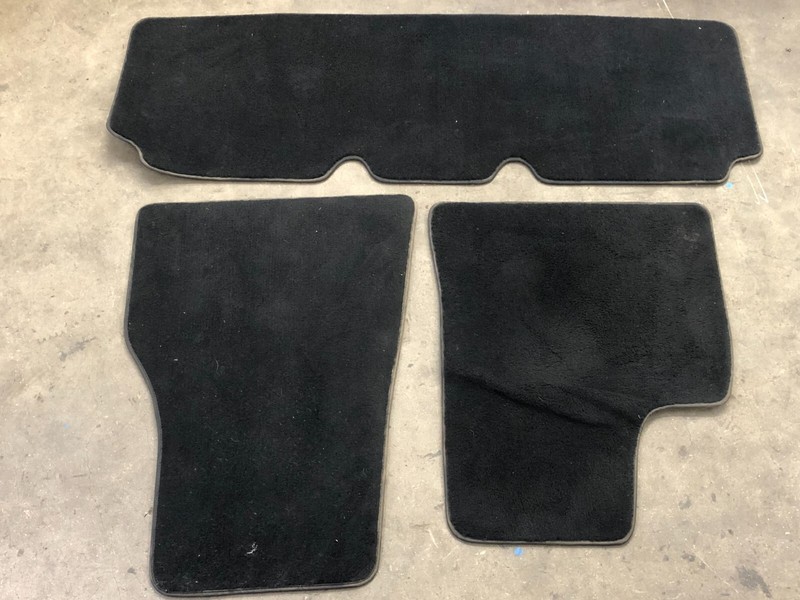 2012-2019 TESLA MODEL S FLOOT MAT CARPET SET OF 3 OEM