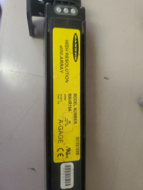 Banner MAHR19A High Resolution Mini-Array Light Curtain *FREE SHIPPING*