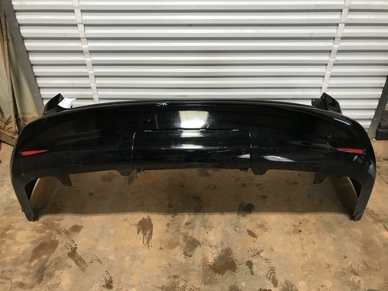 11-13 INFINITI QX56 REAR BUMPER COVER W/ PARK ASSIST OEM