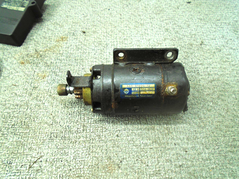 Used Yamaha Outboard Starting Motor 75-80-85-90 Hp 688-81800-12-00 Starter