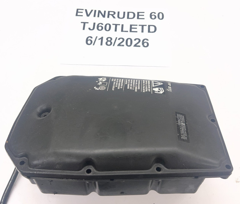 Good Used OEM Johnson / Evinrude 1994 70HP Air Silencer Assy, Part # 0333009