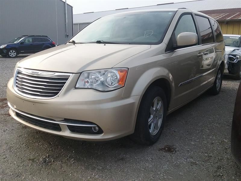 Driver Rear Side Door Movable Glass Fits 11-16 TOWN & COUNTRY 2399291