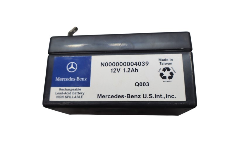 2010 Mercedes E350 3.5L Auxiliary Battery N000000004039 Oem