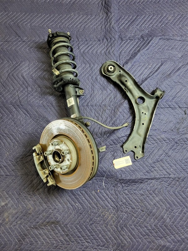 Used Oem Volkswagen Left Driver Front Suspension Knee 2012-2020 Passat 2.0L FWD