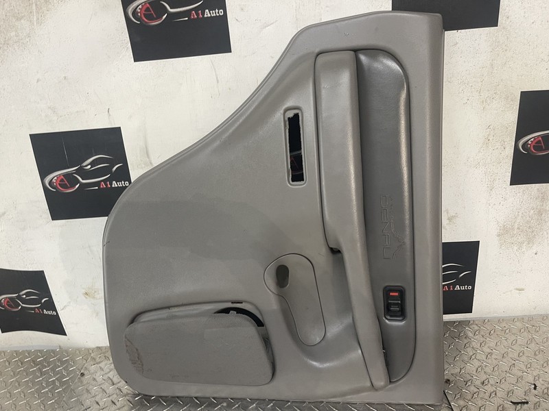 2002 GMC Yukon Denali Rear Left Driver Door Panel Oem Tested Pewter