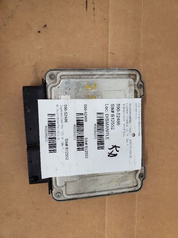 Engine ECM Electronic Control Module 2.0L Engine ID Ccta Fits 10-11 CC 298212