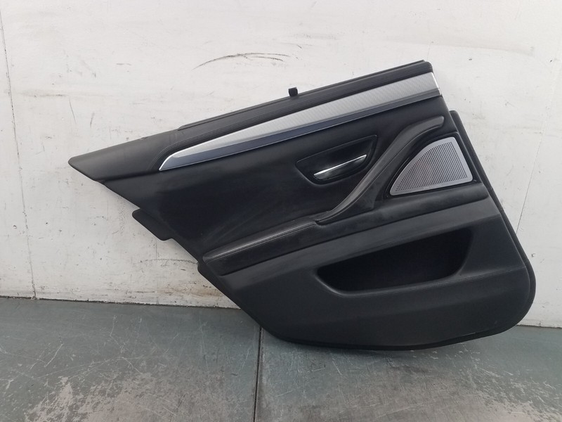 2016 BMW M5 F10 Left Rear Driver Door Panel #5706 B6