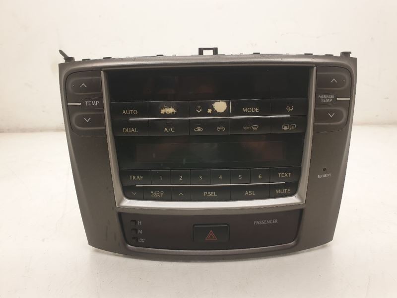 06-08 LEXUS IS250 TEMPERATURE CONTROL UNIT ASSEMBLY