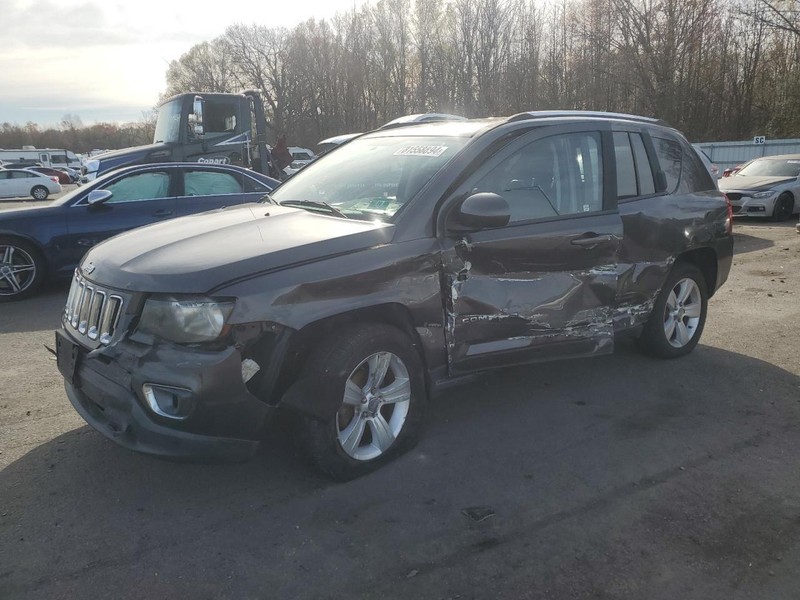 2015 Jeep Compass Right Front Door Grey 418392 124K Miles Used OEM Part