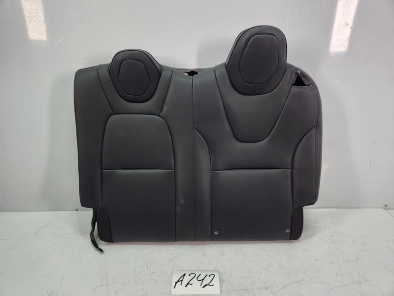 ✅ 21-23 OEM Tesla Model X Long Range Rear Left Driver Leather Seats Black SET