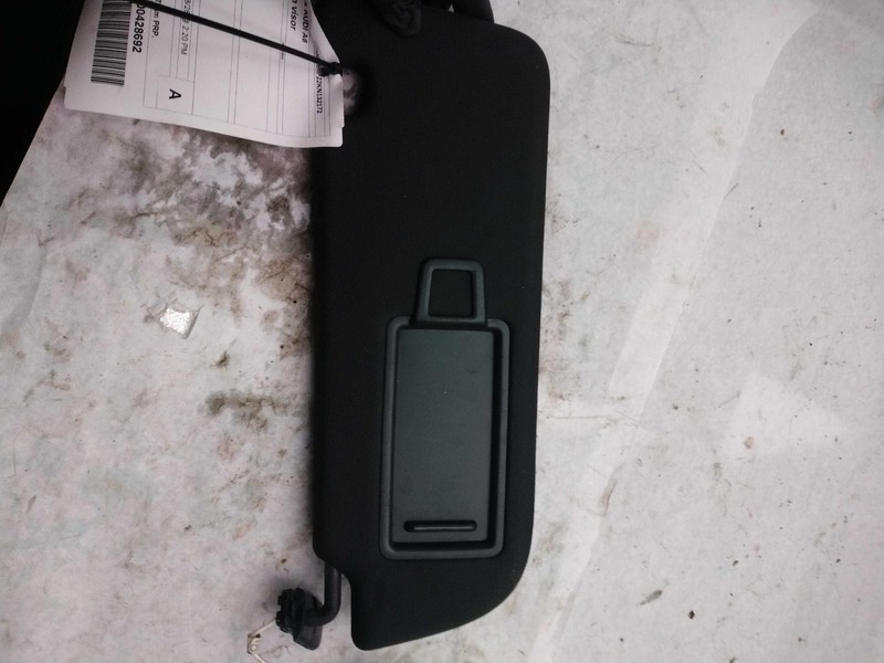 2019 AUDI A6 Black Sun Visor OEM Used Part 7472116 4DR SED 115K Mileage