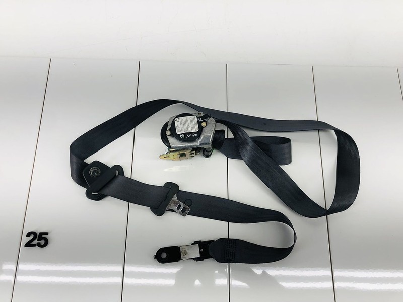 03-04 VOLVO XC90 REAR LEFT SIDE 2ND SECOND ROW SEAT BELT TENSIONER OEM
