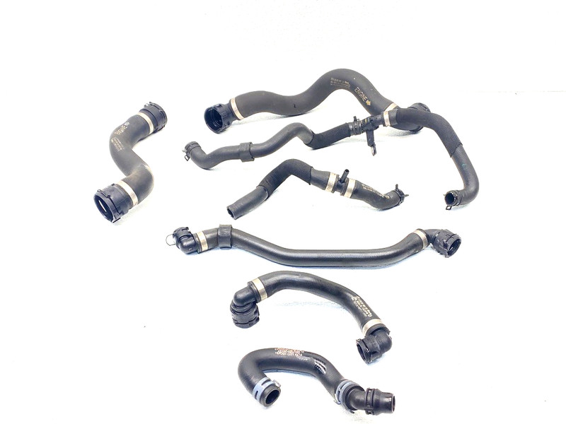 15-18 MERCEDES W205 C300 2.0L RADIATOR COOLANT HOSE PIPE SET OEM #A0.49