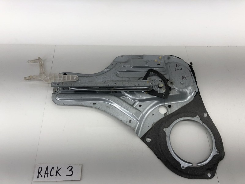 10-11 KIA SOUL REAR RIGHT PASSENGER SIDE DOOR WINDOW REGULATOR OEM