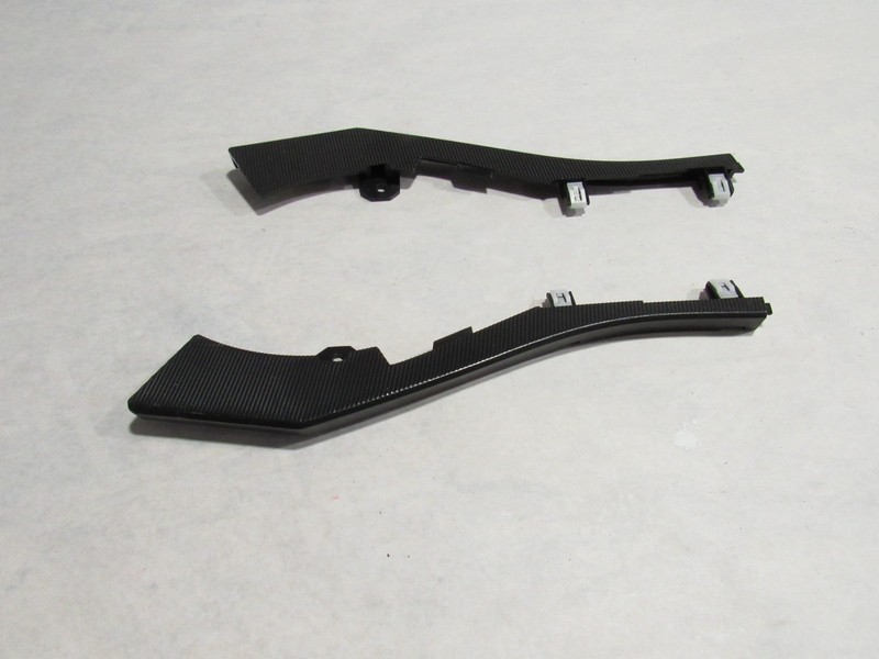 22-24 Jeep Grand Cherokee 2023 Center Console Bezel Cover Trim Set 2 PCS ;:A