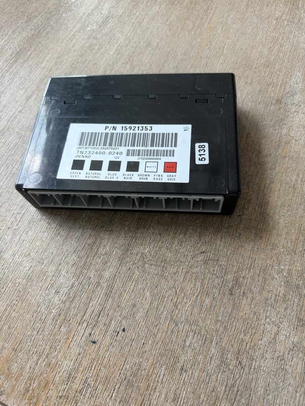 2009 CHEVROLET IMPALA OEM Body Control Module BCM 15921353 3.5l