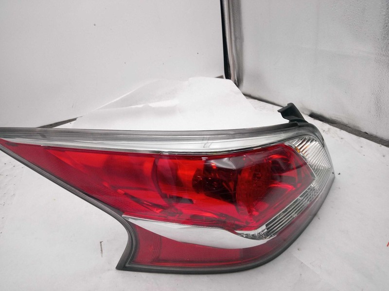 2015 Nissan Altima Left Tail Light Assembly Black - Used, Scratches, 121K Miles