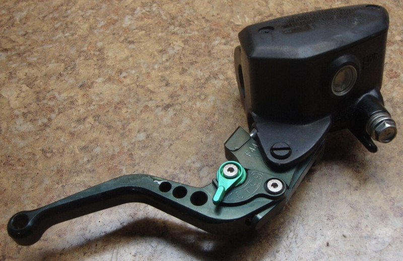 2013 Kawasaki Ninja EX650 EX 650 E Right Brake Lever Master Cylinder Front 13 14