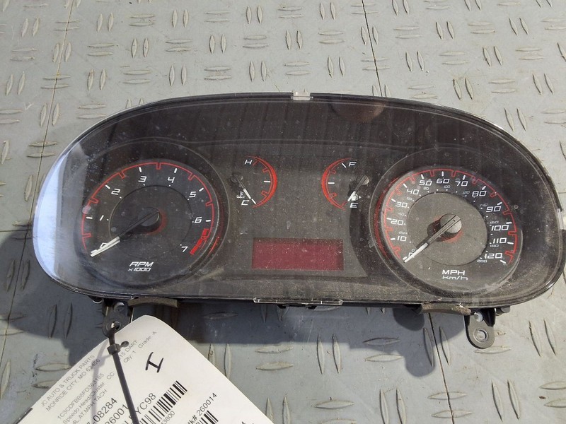 2015 Dodge Dart Speedometer Instrument Cluster 2.4L 120 MPH Analog