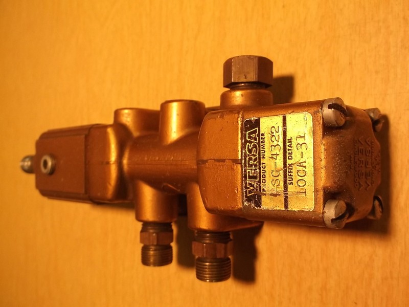Versa Valve SG-4322 ZB612292 10CA-31 *FREE SHIPPING*