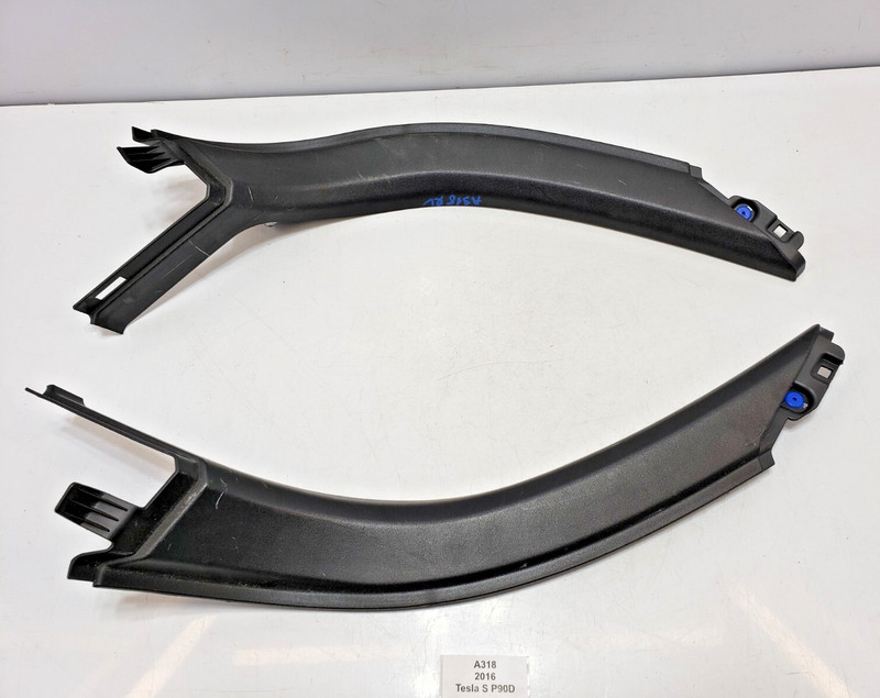 ✅2016-2020 OEM Tesla Model S Rear Left Right Liftgate Trunk Trim Cover Panel SET