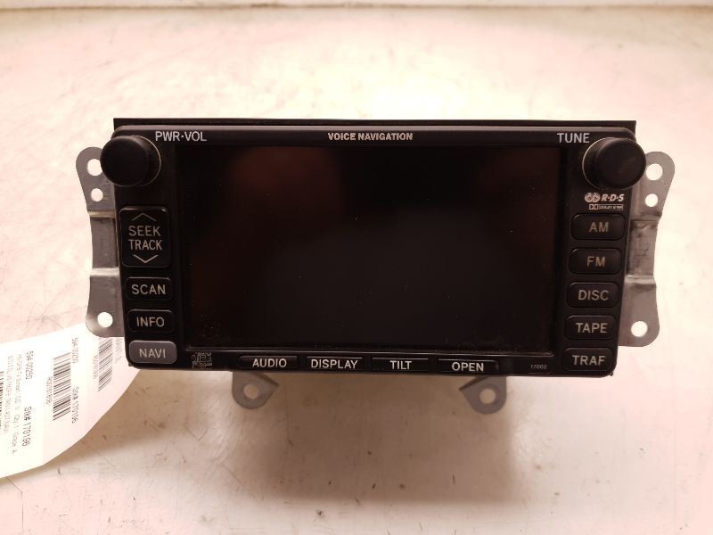 02-03 LEXUS ES300 MULTIMEDIA INFORMATION DISPLAY SCREEN ASSEMBLY