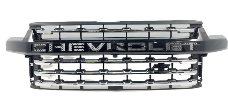 2020-2022 Chevy Silverado 2500 HD LTZ Front Grill Black Color Z71 W/Camera OEM