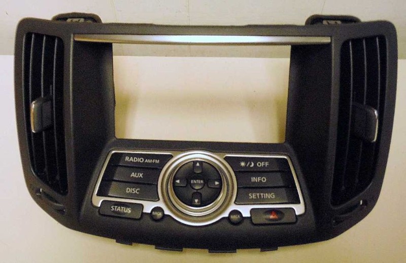 07 INFINITI G35 AUDIO EQUIPMENT TUNER CONSOLE FRONT SIRIUS SATELLITE 148295
