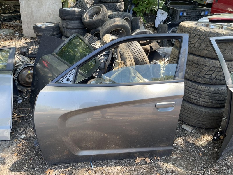 11-14 Dodge Charger Driver Left Door Assembly Mineral Gray PDM
