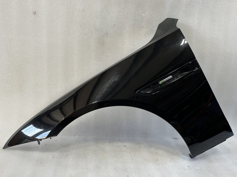 2016 - 2024 JAGUAR XF XFR LEFT FRONT FENDER SANTORINI BLACK 1AG GX63-16016