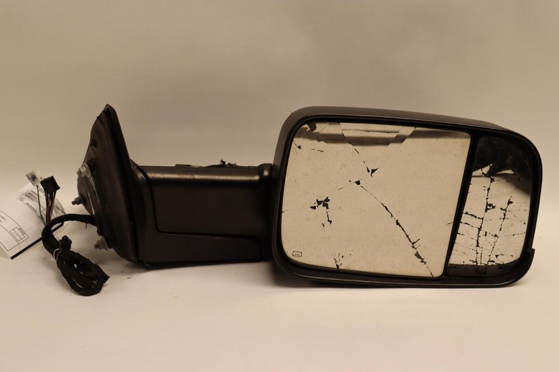 2013-2018 DODGE RAM 2500 RIGHT PASSENGER DOOR MIRROR TOW PACKAGE 7X11 BLACK OEM