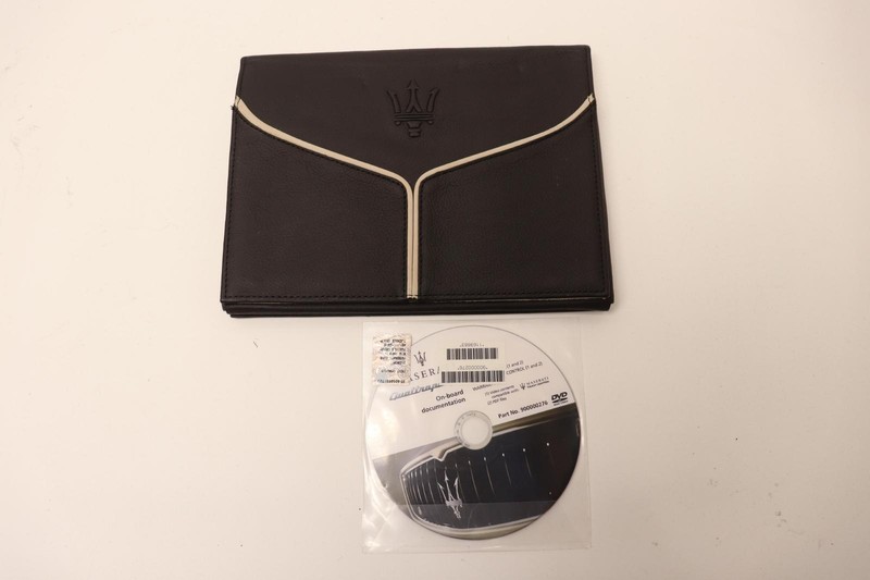 2014 MASERATI QUATTROPORTE OWNER'S MANUAL GUIDE INFO HANDBOOK W/ DISC & CASE OEM