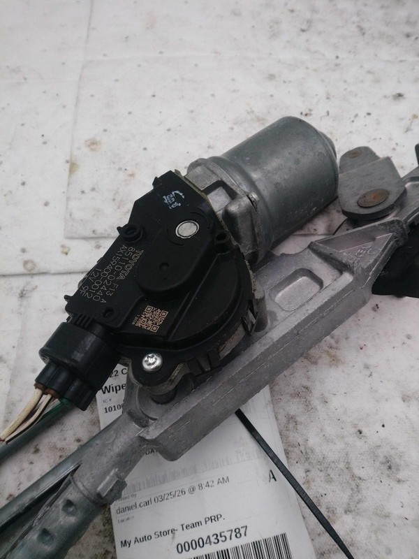 Used Windshield Wiper Motor fits: 2022 Toyota Corolla Hatchback Grade A