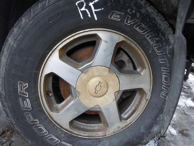 02 03 04 05 06 Chevrolet Trailblazer 16x7 Aluminum Wheel Rim 5 Spoke OEM