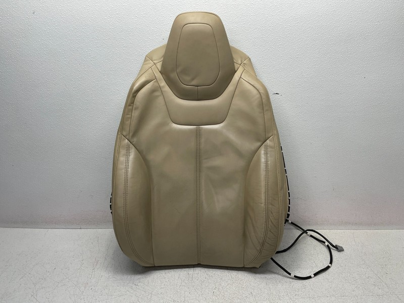 12 13 14 15 16 Tesla Model S Front Left Driver Seat Upper Cushion Tan 1383 OEM