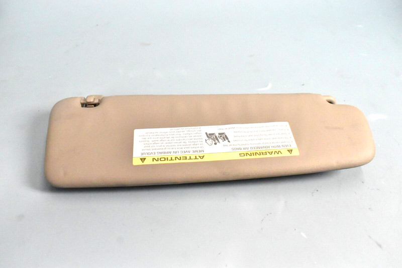2011-2018 Porsche Cayenne Left Driver Sun Visor W/ Mirror 7P5857551C Oem