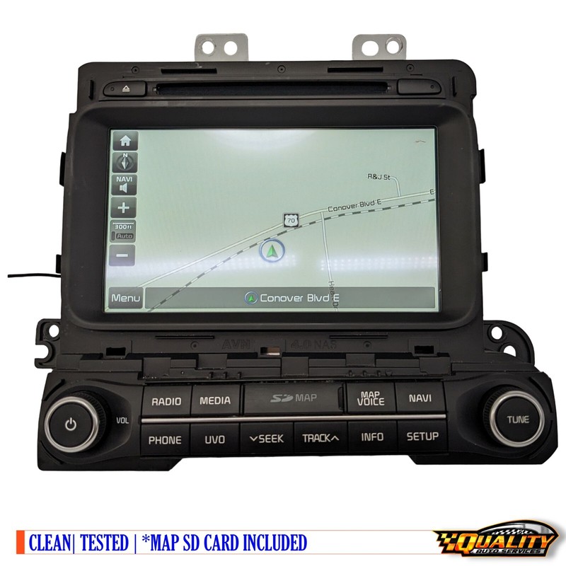 2014 - 2015 Kia Optima OEM GPS Navigation AM FM SAT 96560-4C102CA Radio Receiver
