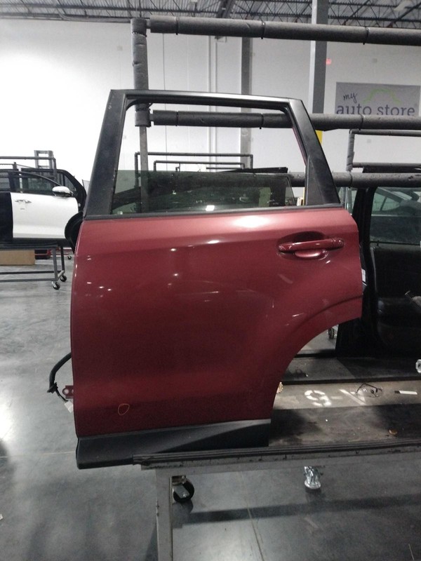 2015 Subaru Forester Rear Left Door Red, 157k Miles, OEM, Used Part
