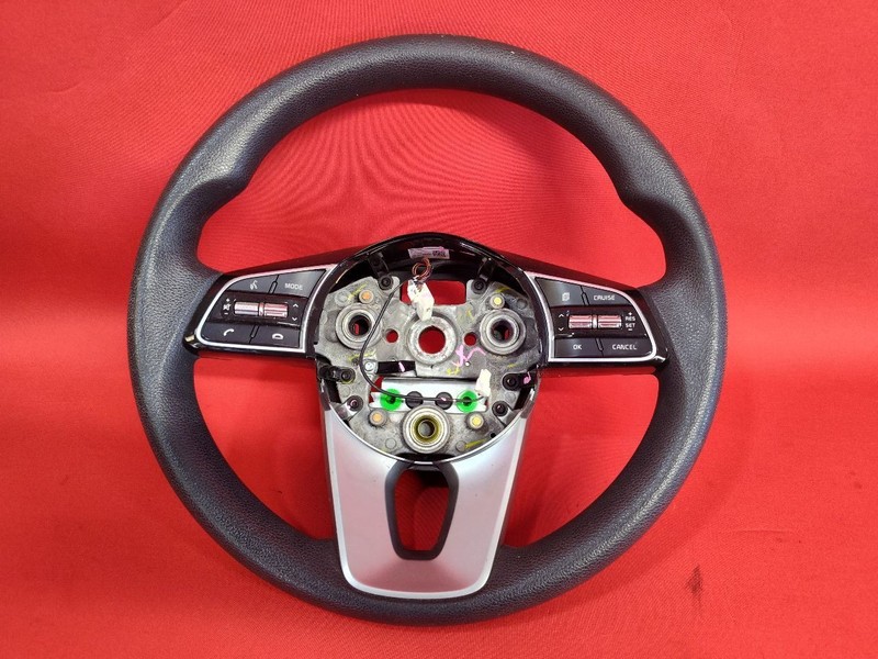 2019-2021 Kia Forte Steering Wheel Black w/ Cruise Control Base Style - 68k